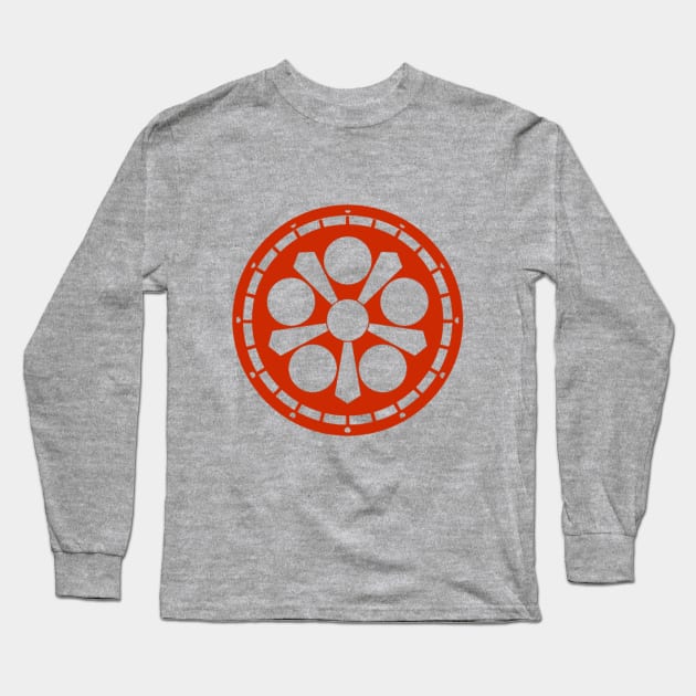 Sagara Clan Legacy: Samurai Kamon. Long Sleeve T-Shirt by Rules of the mind